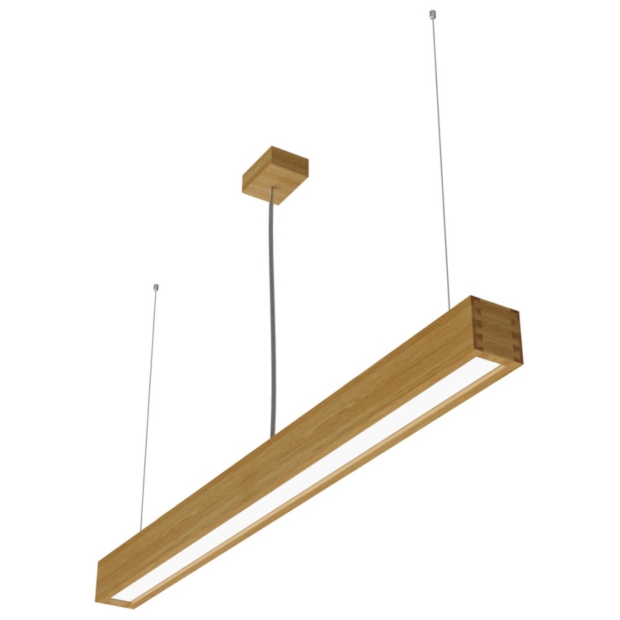 APLED - Підвісна LED люстра LOOK LED/36W/230V 4000K 120 см дуб