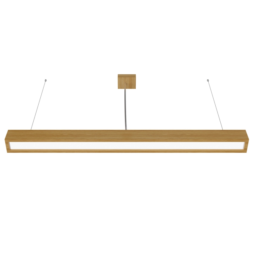 APLED - Підвісна LED люстра LOOK LED/36W/230V 4000K 120 см дуб