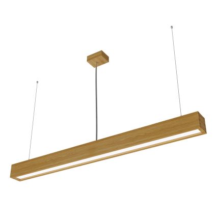APLED - Підвісна LED люстра LOOK LED/36W/230V 4000K 120 см дуб