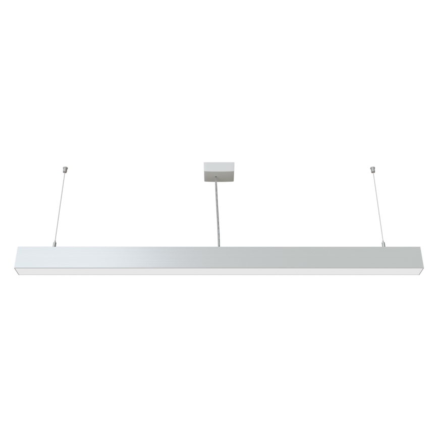 APLED - Підвісна LED люстра LOOK LED/46W/230V 4000K 120 см срібний
