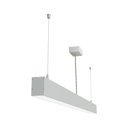 APLED - Підвісна LED люстра LOOK LED/46W/230V 4000K 120 см срібний
