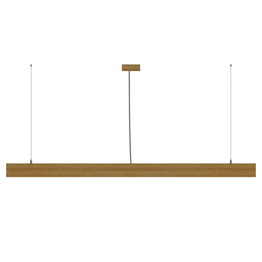 APLED - Підвісна LED люстра LOOK LED/48W/230V 4000K 150 см дуб