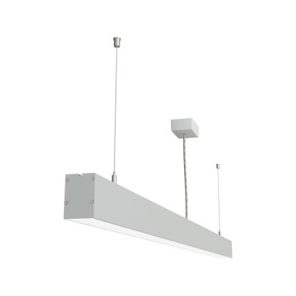 APLED - Підвісна LED люстра LOOK LED/58W/230V 4000K 150 см срібний