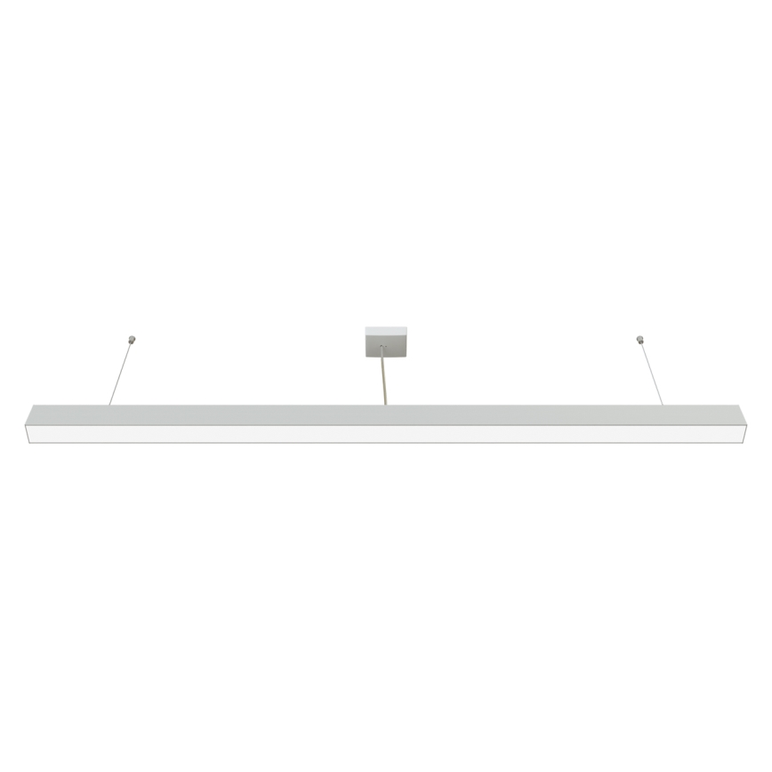 APLED - Підвісна LED люстра LOOK LED/58W/230V 4000K 150 см срібний
