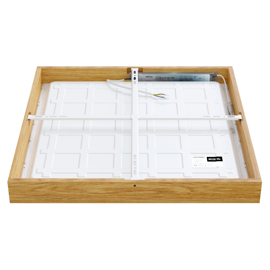 APLED - Пристельова LED панель QUADRA LED/40W/230V дуб