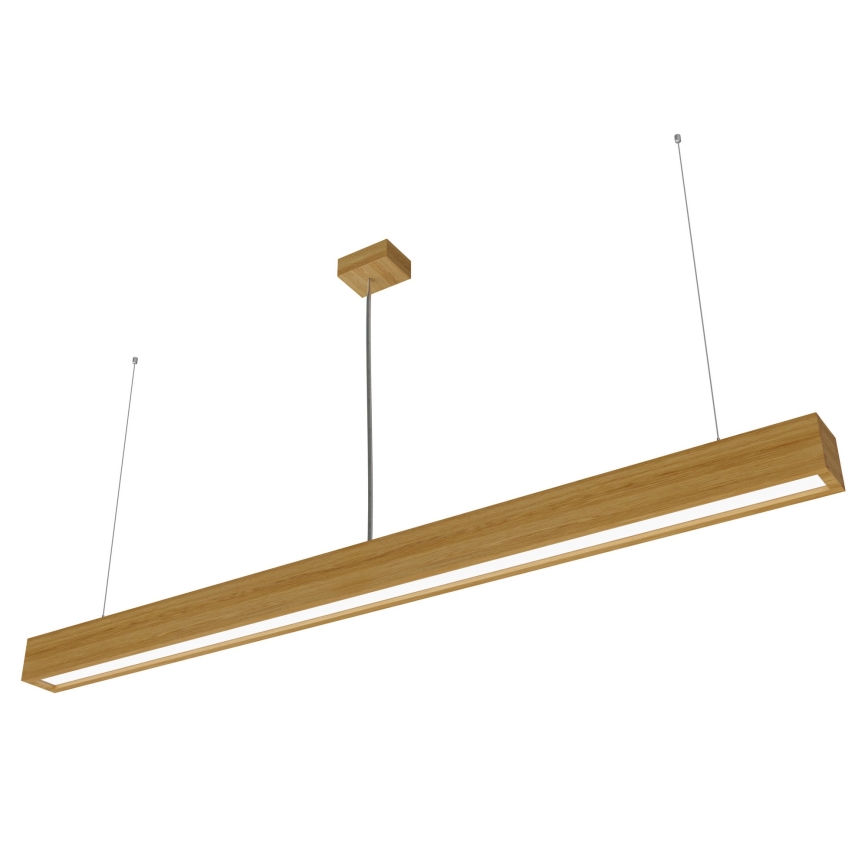 APLED - Светодиодная подвесная люстра LOOK LED/48W/230V 4000K 150 см дуб