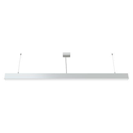 APLED - Светодиодная подвесная люстра LOOK LED/58W/230V 4000K 150 см серебряная