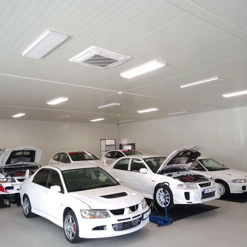 APLED - Светодиодная припотолочная панель LONG LED/40W/230V 4000K 120x30см IP41 белая