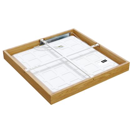 APLED - Светодиодная припотолочная панель QUADRA LED/40W/230V дуб