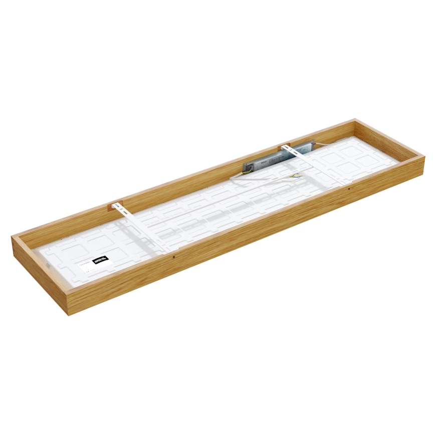 APLED - Светодиодная припотолочная панель QUADRA LED/42W/230V дуб