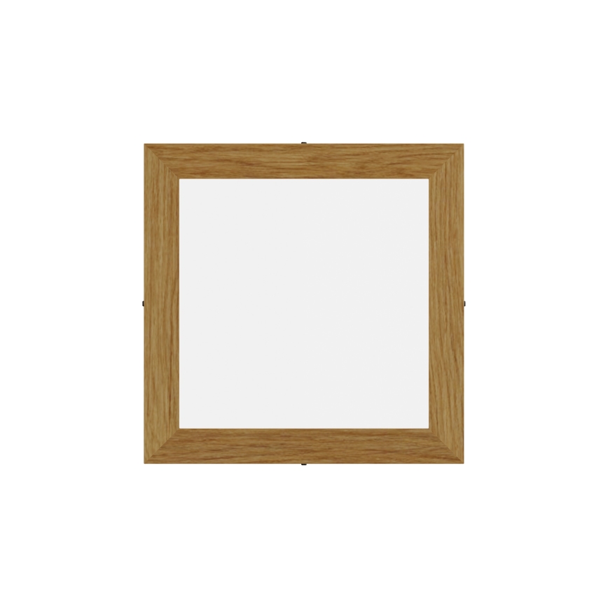 APLED - Светодиодный потолочный светильник QUADRA LED/24W/230V дуб