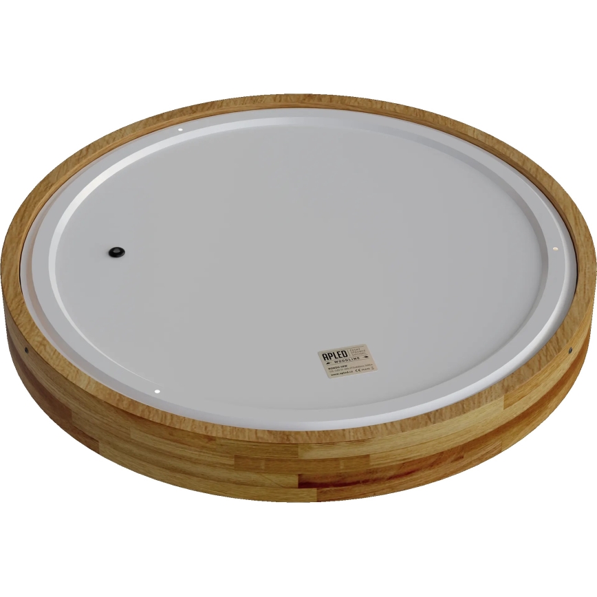 APLED - Светодиодный потолочный светильник RONDO LED/48W/230V диаметр 50 см дуб