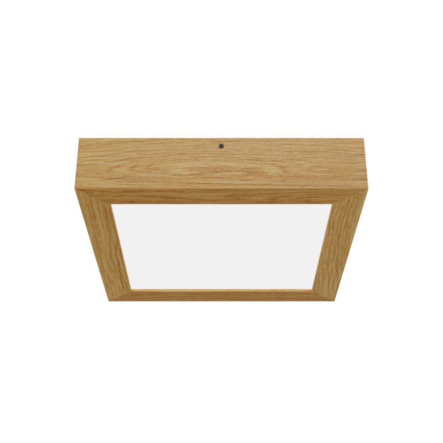 APLED - Светодиодный потолочный светильник QUADRA LED/24W/230V дуб