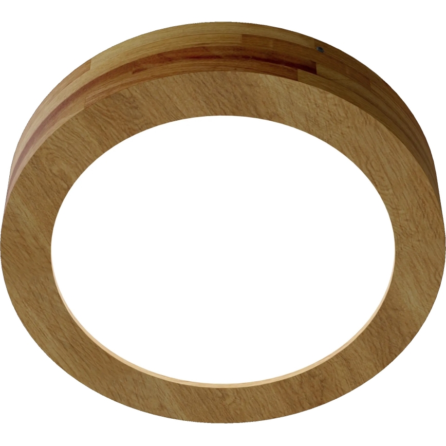 APLED - Светодиодный потолочный светильник RONDO LED/24W/230V диаметр 30 см дуб