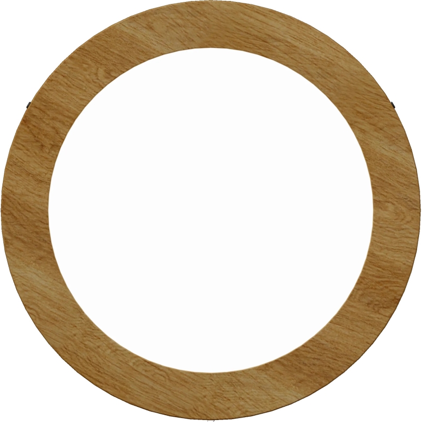 APLED - Светодиодный потолочный светильник RONDO LED/24W/230V диаметр 30 см дуб