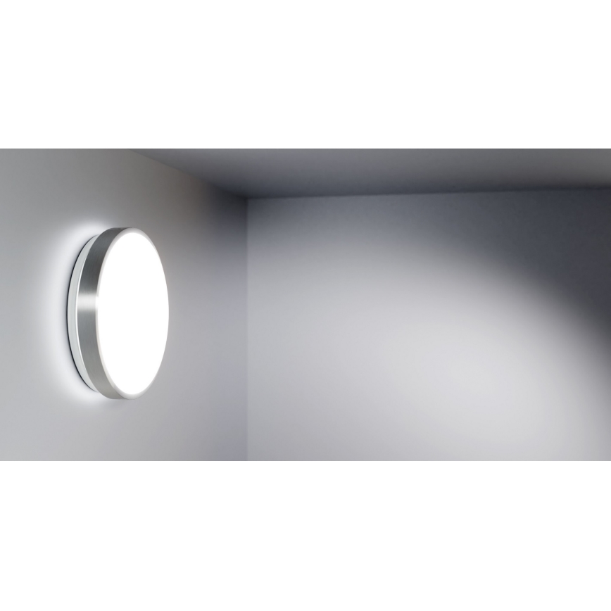 APLED - Светодиодный потолочный светильник с датчиком LENS PP TRICOLOR LED/18W/230V IP44 2700 - 6500K 1210 лм