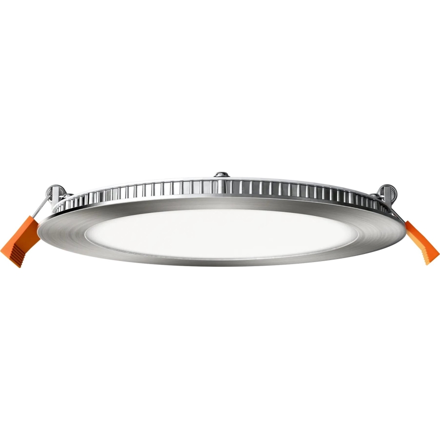 APLED - Светодиодный встроенный светильник для ванной комнаты RONDO LED/12W/230V IP40 диаметр 17 см матовый хром