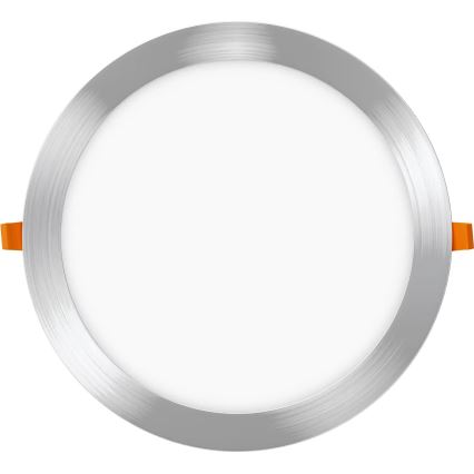 APLED - Светодиодный встроенный светильник для ванной комнаты RONDO LED/24W/230V IP40 диаметр 30 см матовый хром