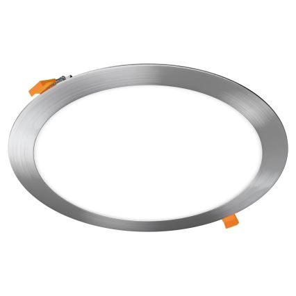 APLED - Светодиодный встроенный светильник для ванной комнаты RONDO LED/24W/230V IP40 диаметр 30 см матовый хром