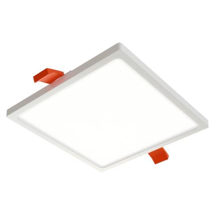 APLED - Светодиодный встроенный светильник SQUARE SLIM LED/16W/230V 14,5x14,5 см белый
