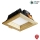 APLED - Светодиодный встроенный светильник SQUARE WOODLINE LED/6W/230V 3000K 12x12 см сосна твердая древесина