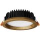 APLED - Светодиодный встроенный светильник RONDO WOODLINE LED/6W/230V 3000K диаметр 15 см дуб твердая древесина