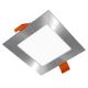 APLED - Светодиодный встроенный светильник для ванной комнаты SQUARE LED/6W/230V IP41 110x110 мм