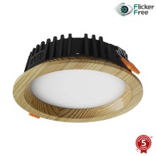 APLED - Светодиодный встроенный светильник RONDO WOODLINE LED/6W/230V 3000K диаметр 15 см сосна твердая древесина