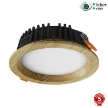 APLED - Светодиодный встроенный светильник RONDO WOODLINE LED/6W/230V 4000K диаметр 15 см сосна твердая древесина