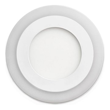APLED - Світильник для ванної кімнати вбудований RONDO DUO LED/4W + LED/12W/230V IP41 3000/4000K діам. 19,5 см білий