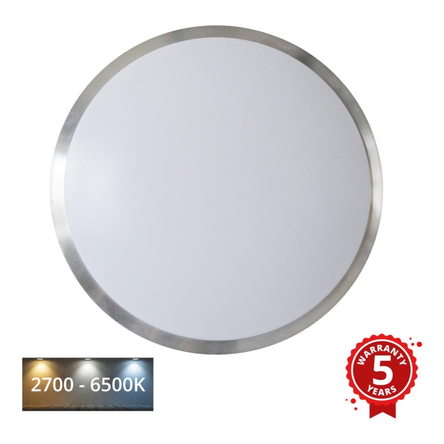 APLED - Світлодіодний стельовий світильник з датчиком LENS PP TRICOLOR LED/18W/230V IP44 2700 - 6500K 1210 лм