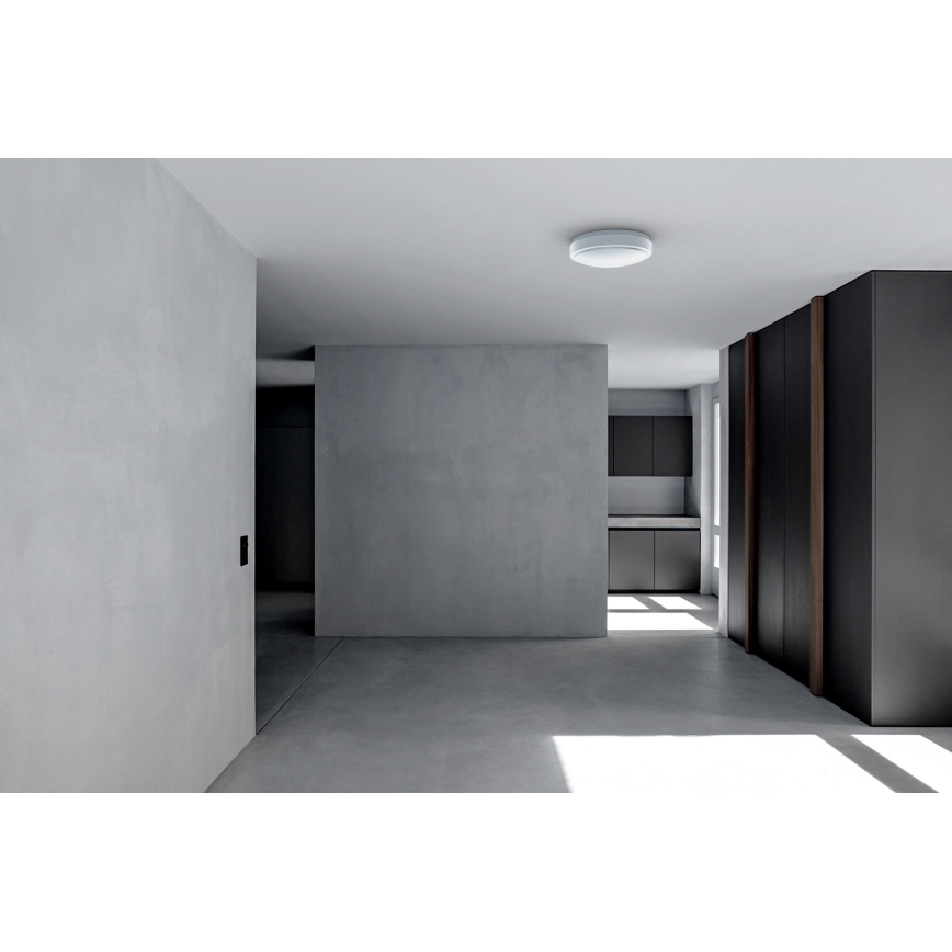 APLED - Світлодіодний стельовий світильник з датчиком LENS R TRICOLOR LED/18W/230V IP44 2700 - 6500K 1210 лм