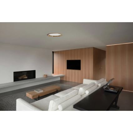 APLED - Світлодіодний вбудований світильник RONDO WOODLINE LED/18W/230V 4000K діаметр 26 см ясеневий масив