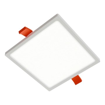 APLED - Світлодіодний вбудований світильник SQUARE SLIM LED/16W/230V 14,5x14,5 см білий