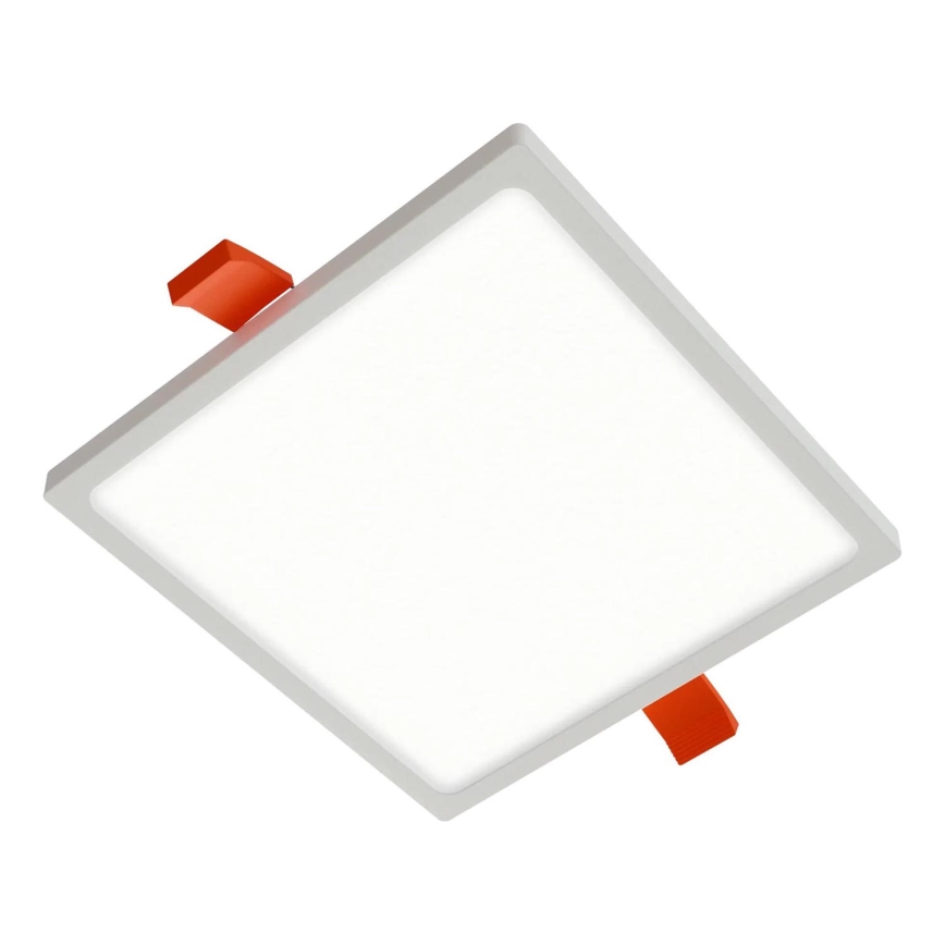 APLED - Світлодіодний вбудований світильник SQUARE SLIM LED/16W/230V 14,5x14,5 см білий