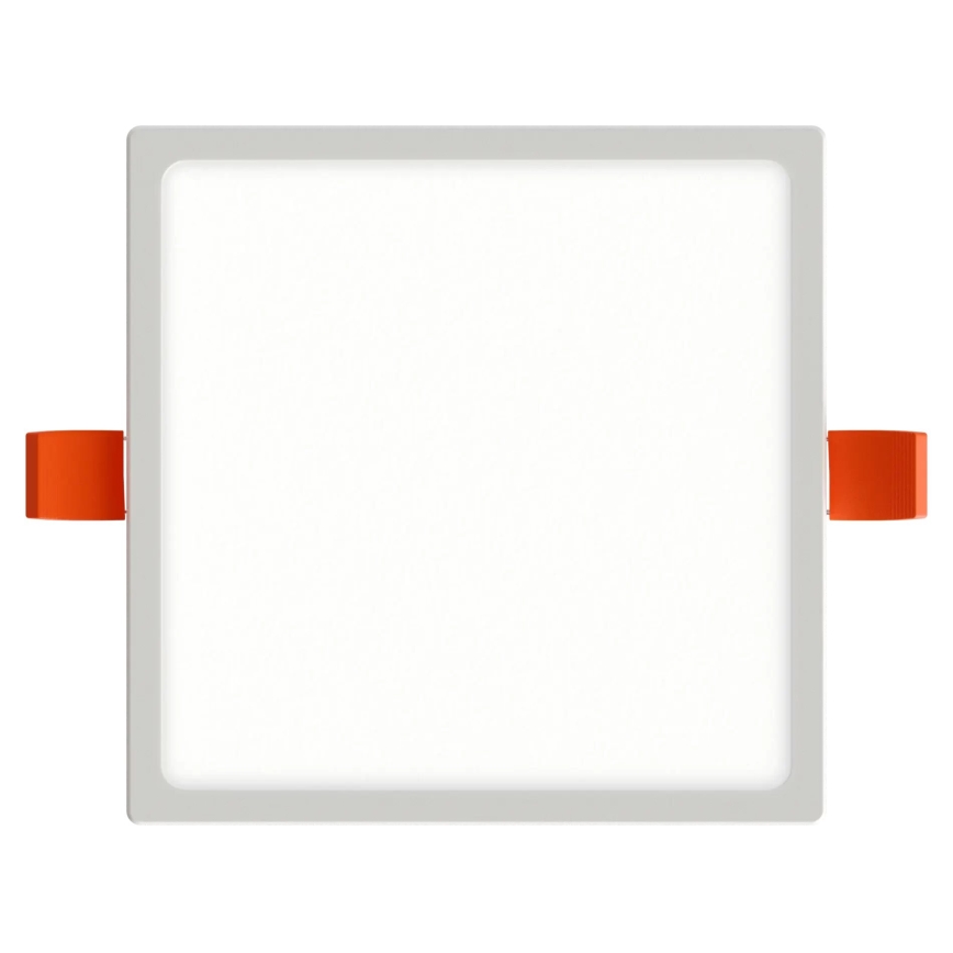 APLED - Світлодіодний вбудований світильник SQUARE SLIM LED/16W/230V 14,5x14,5 см білий