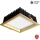 APLED - Світлодіодний вбудований світильник SQUARE WOODLINE LED/12W/230V 3000K 17x17 см сосна масив