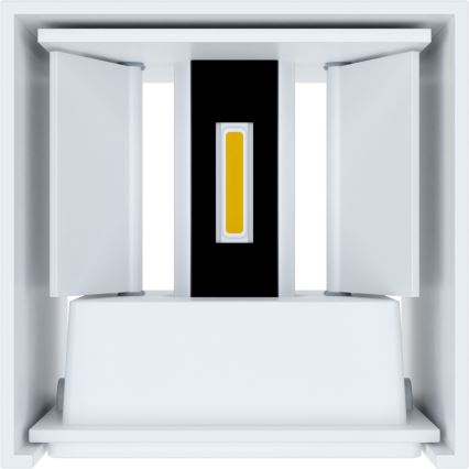 APLED - Уличный светодиодный настенный светильник CUBE 2xLED/3W/230V IP65