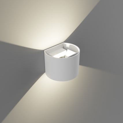 APLED - Уличный светодиодный настенный светильник OVAL 2xLED/3W/230V IP65