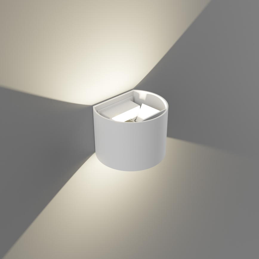 APLED - Уличный светодиодный настенный светильник OVAL 2xLED/3W/230V IP65