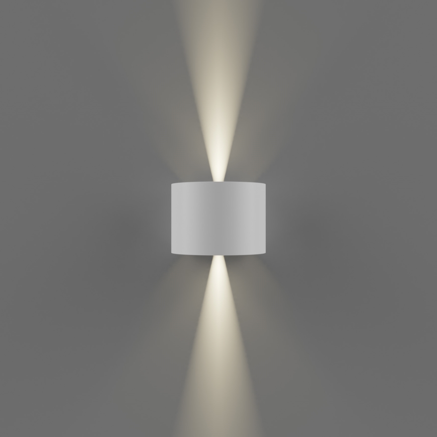 APLED - Уличный светодиодный настенный светильник OVAL 2xLED/3W/230V IP65