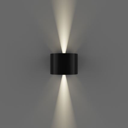 APLED - Уличный светодиодный настенный светильник OVAL 2xLED/3W/230V IP65