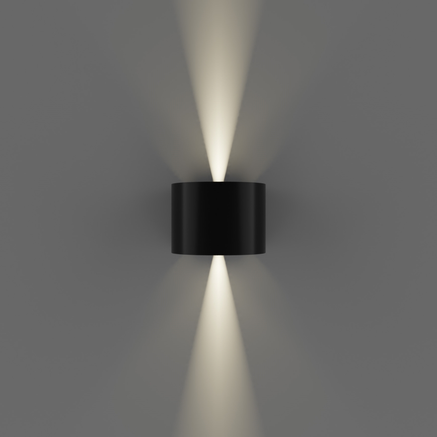 APLED - Уличный светодиодный настенный светильник OVAL 2xLED/3W/230V IP65