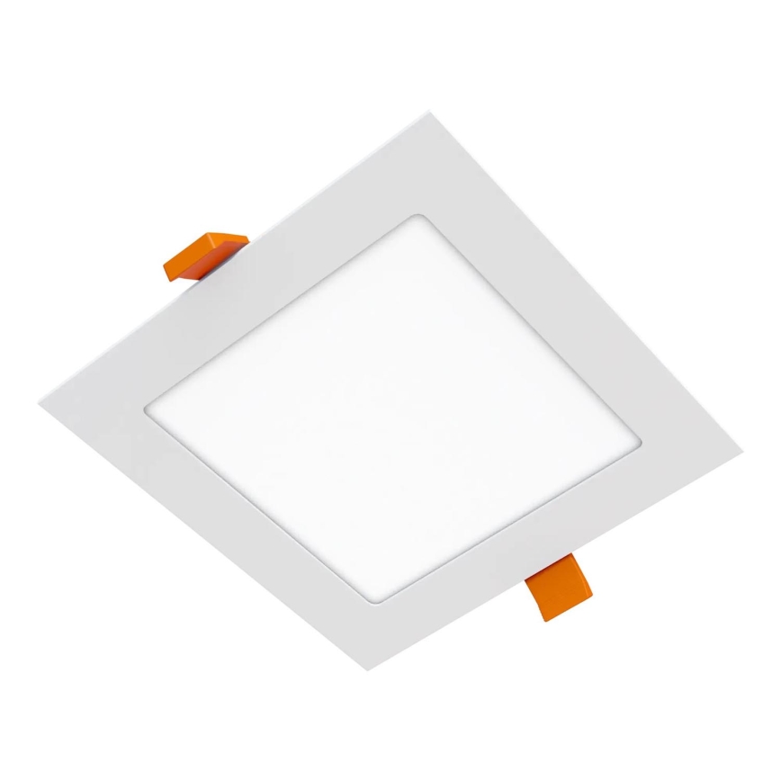 APLED - Вбудований стельовий LED світильник для ванної SQUARE LED/12W/230V IP40 17x17 см білий
