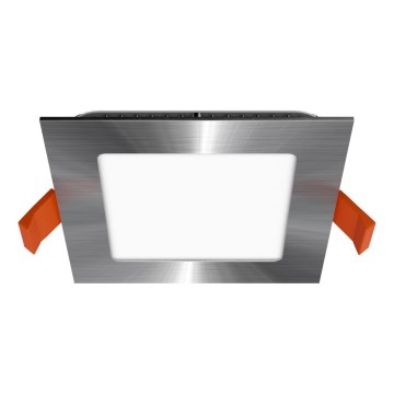APLED - Вбудований стельовий LED світильник для ванної SQUARE LED/6W/230V IP41 110x110 мм