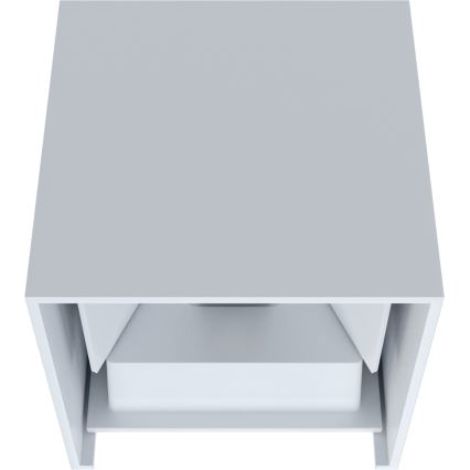 APLED - Вуличний світлодіодний настінний світильник CUBE 2xLED/3W/230V IP65