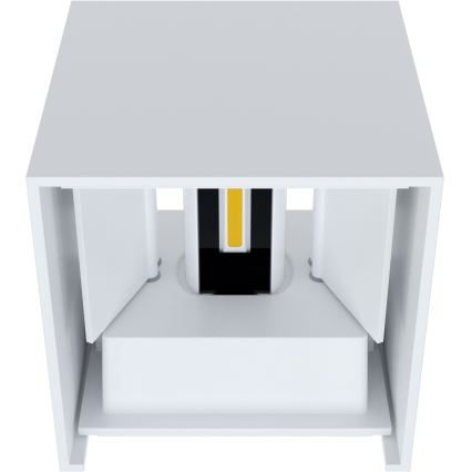APLED - Вуличний світлодіодний настінний світильник CUBE 2xLED/3W/230V IP65
