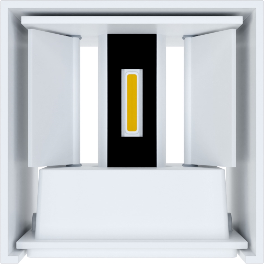 APLED - Вуличний світлодіодний настінний світильник CUBE 2xLED/3W/230V IP65