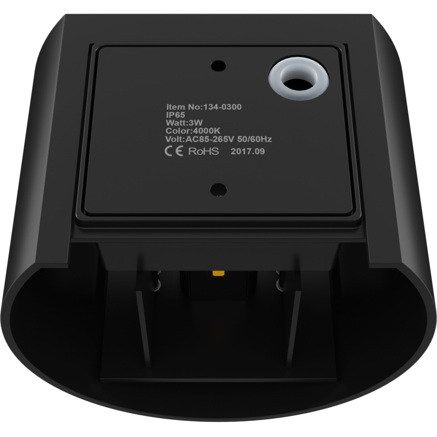 APLED - Вуличний світлодіодний настінний світильник OVAL 2xLED/3W/230V IP65