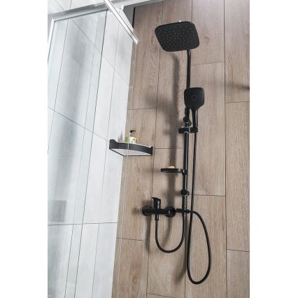 Aqualine - Душевой гарнитур KERA матовый черный